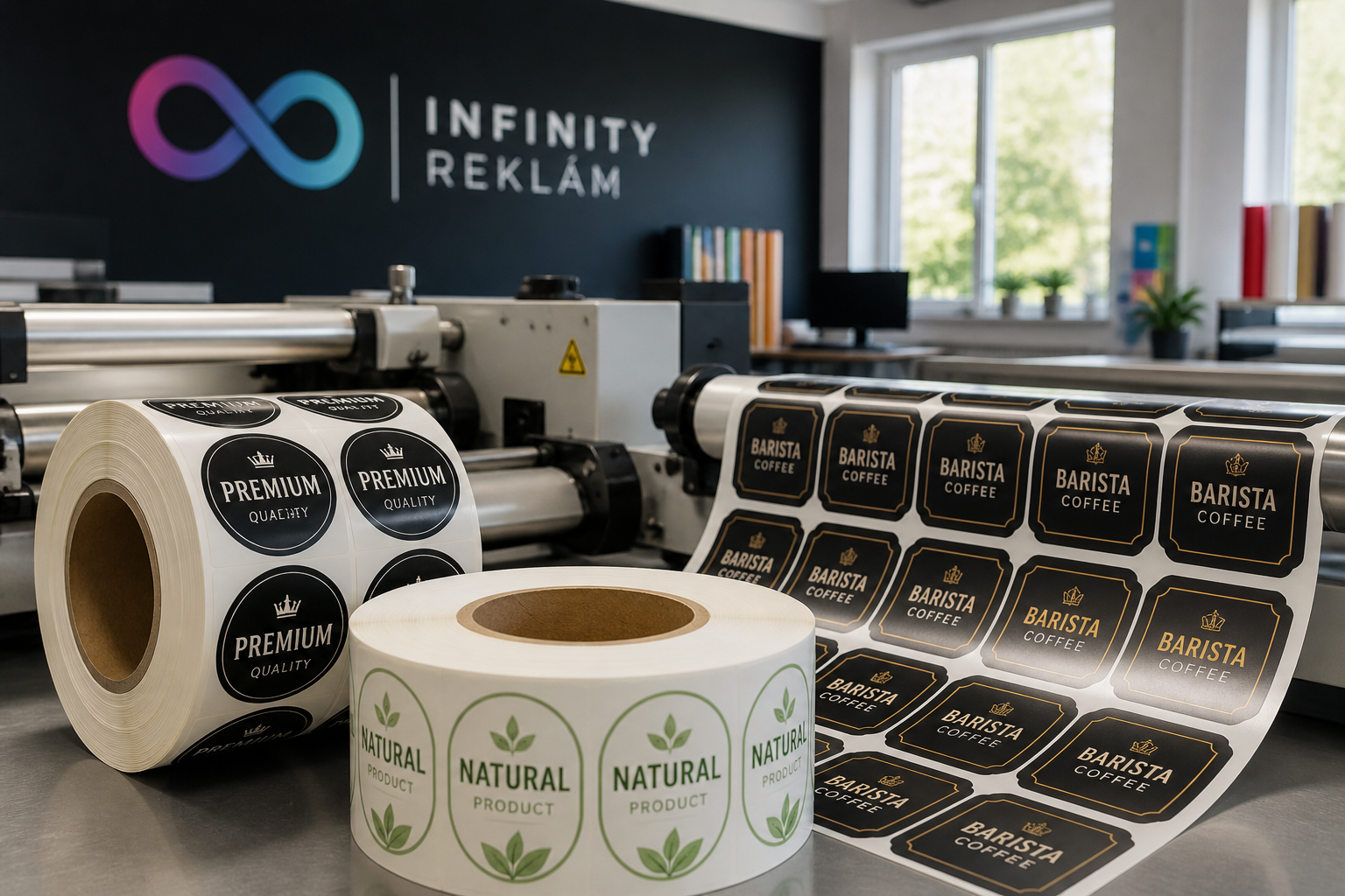 Infinity Reklám matrica rendelés