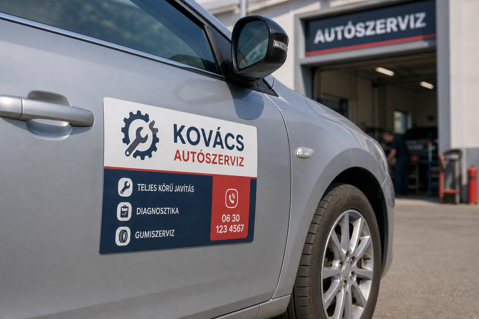 Miért válasszon autómágnest az autószerviz reklámozásához? - Infinity Reklám