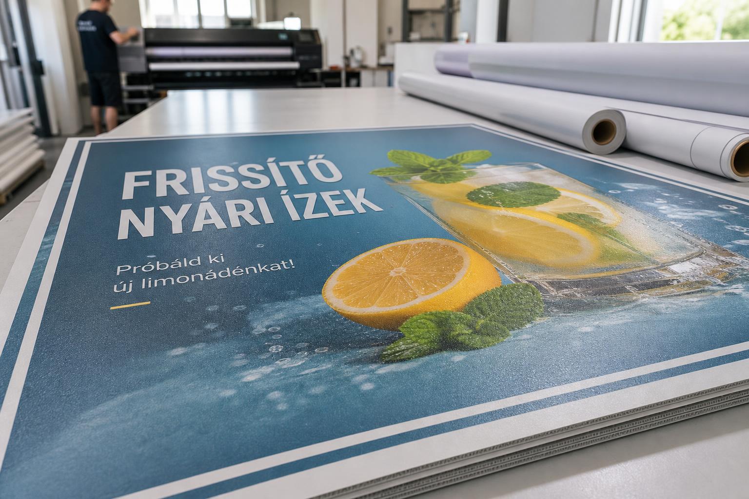 Anyag- és technológiaválasztás - Infinity Reklám