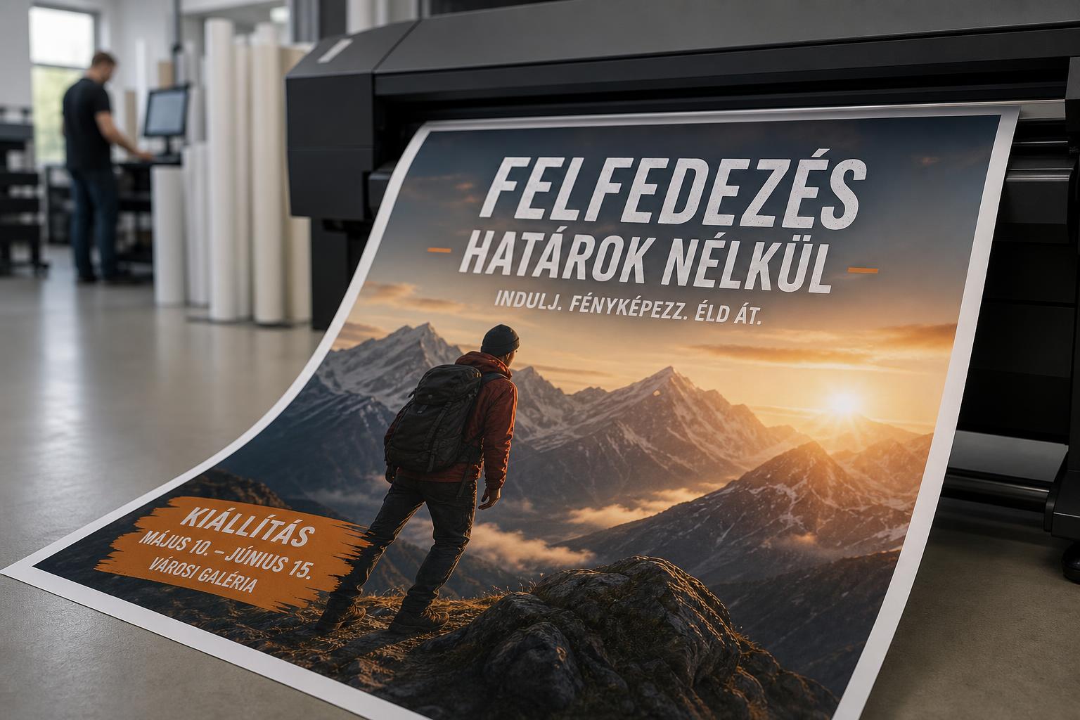 plakat nyomtatas — gyakorlati utmutato - Infinity Reklám