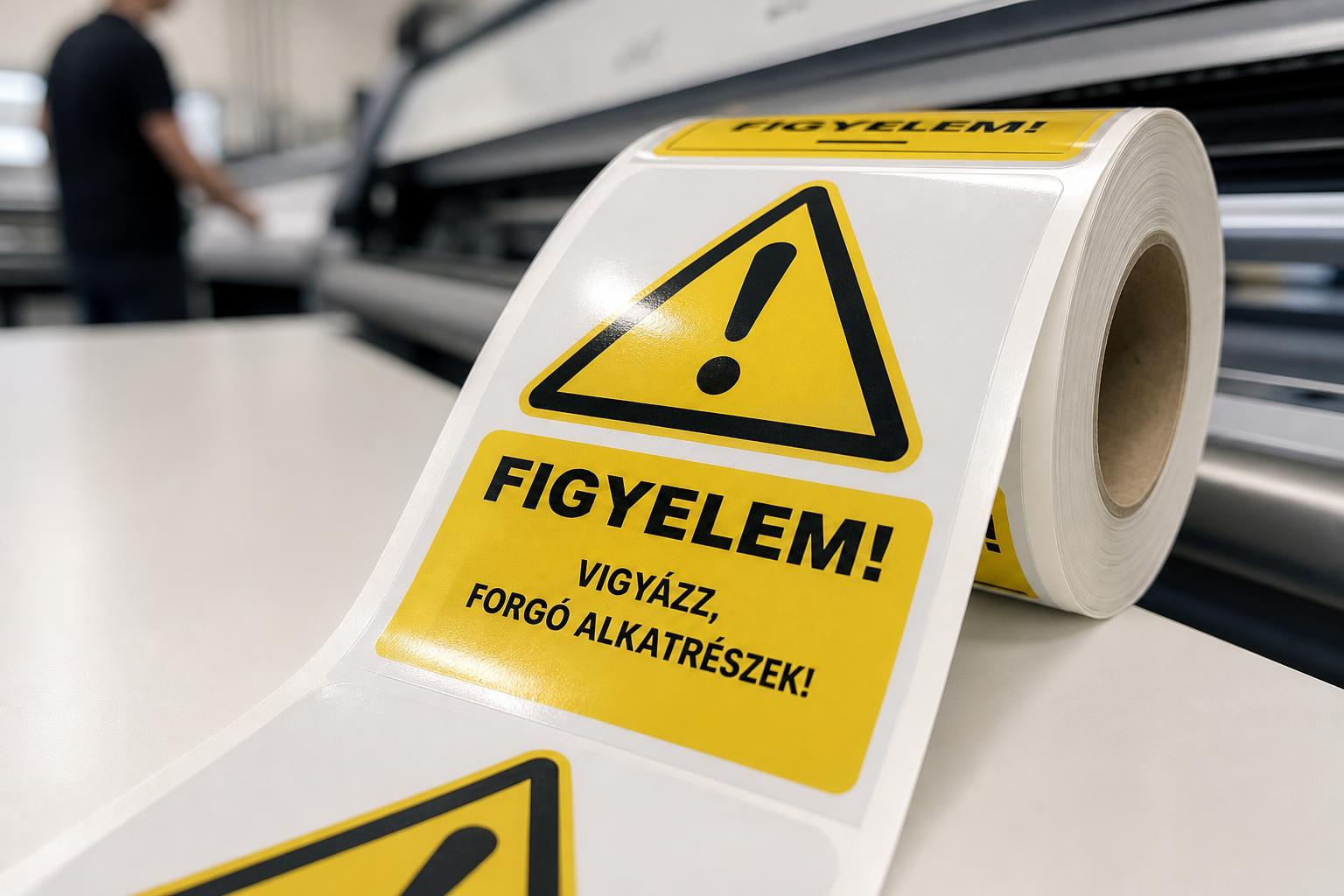 Tippek a hatékony figyelmeztető matrica tervezéséhez - Infinity Reklám