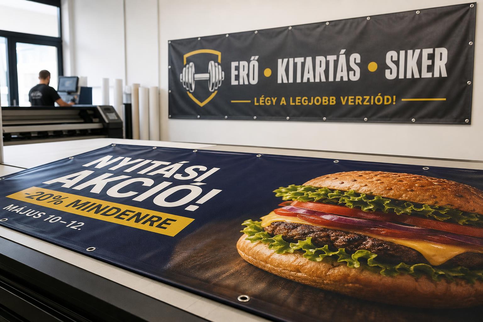 Molinó és banner tervezés az Infinity Reklámnál - Infinity Reklám