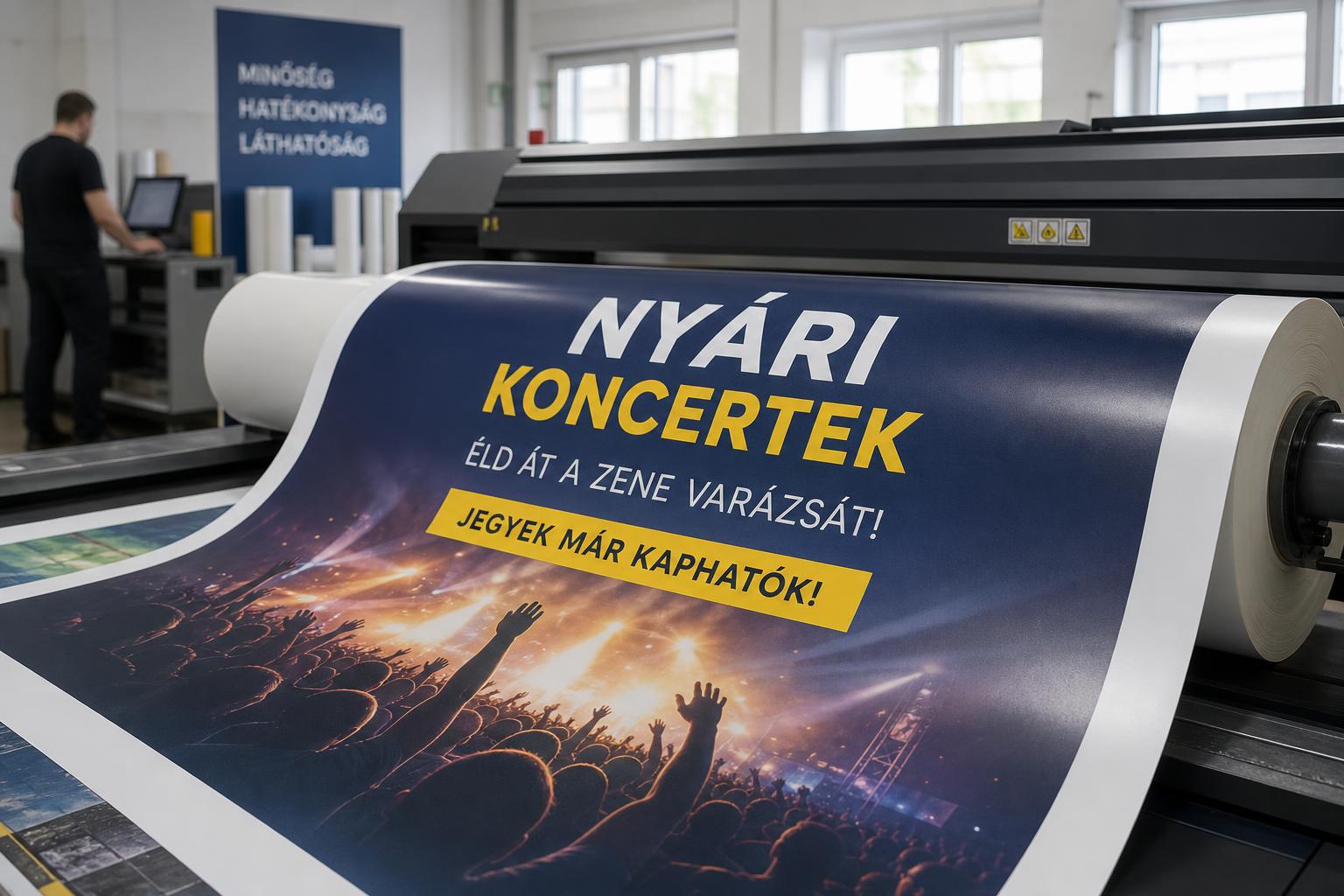 Anyagválasztás és nyomtatási technikák - Infinity Reklám