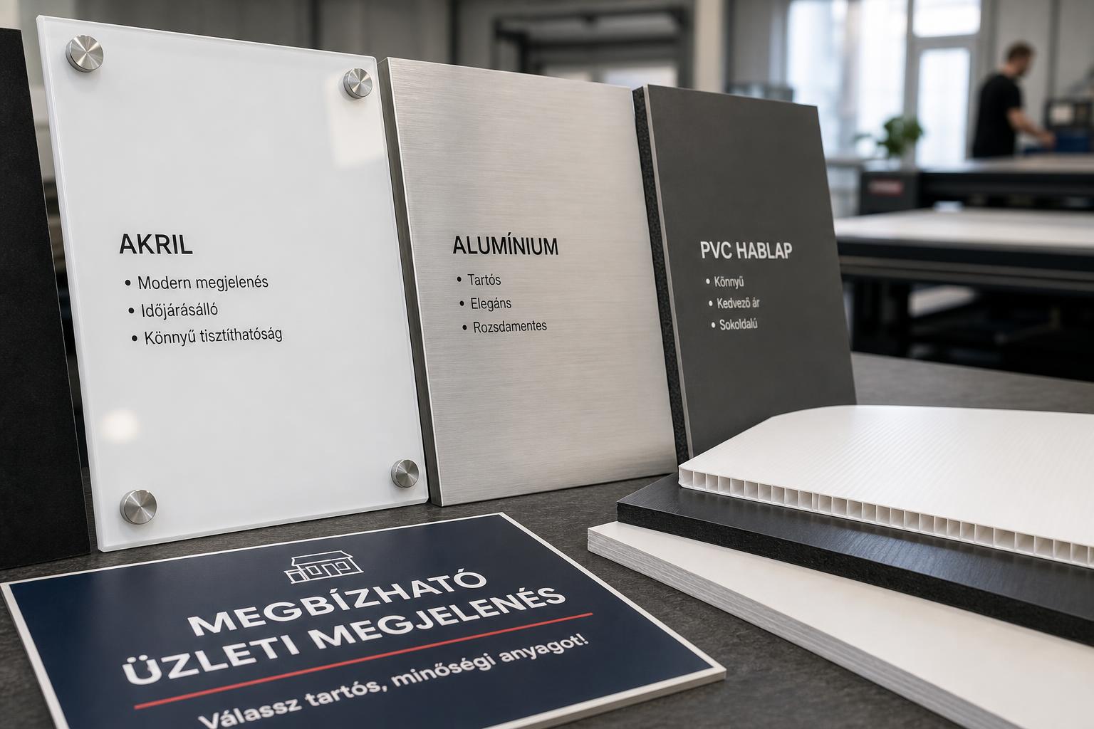 Hogyan válasszunk megfelelő anyagot? - Infinity Reklám