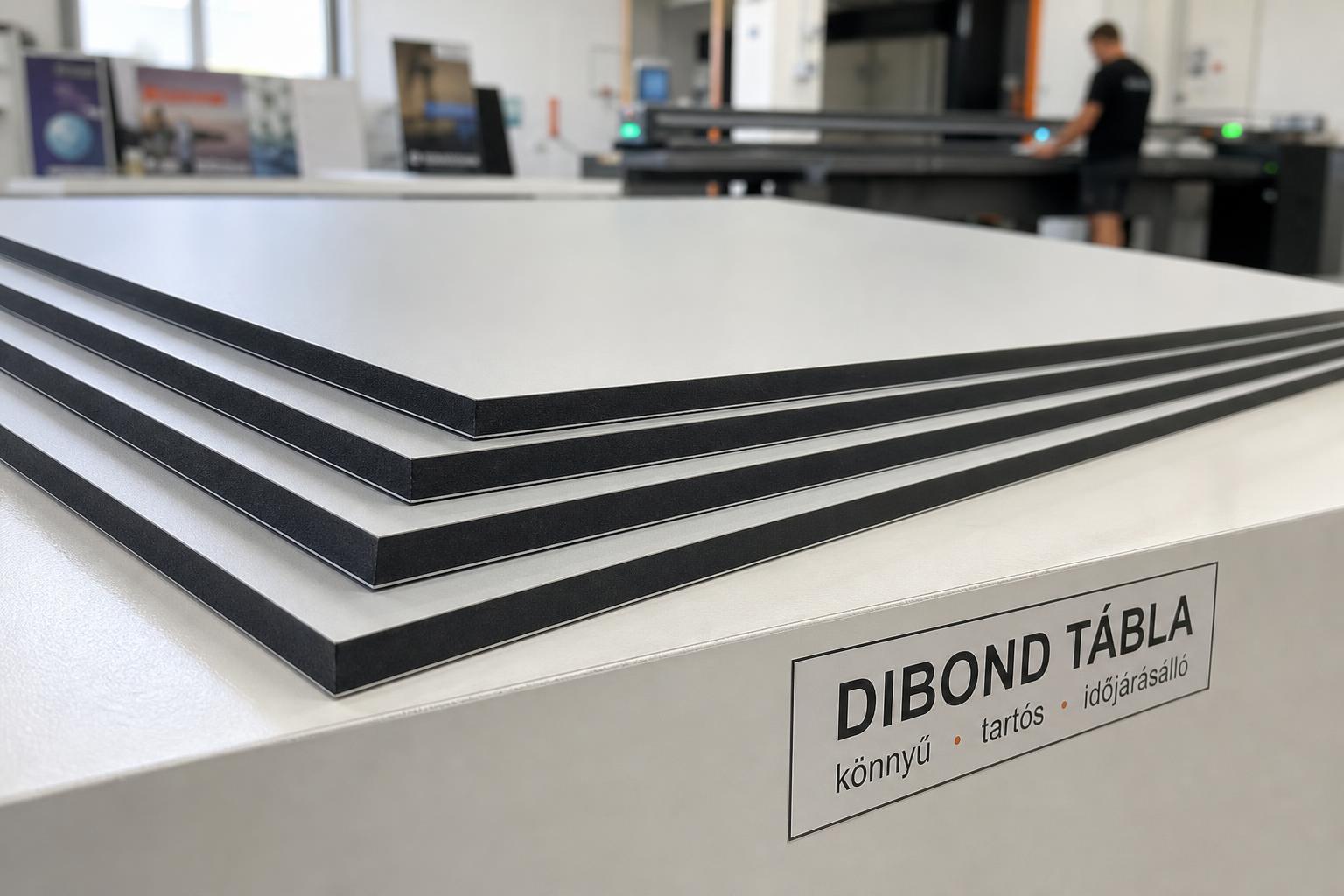 Mi az a dibond tábla? - Infinity Reklám