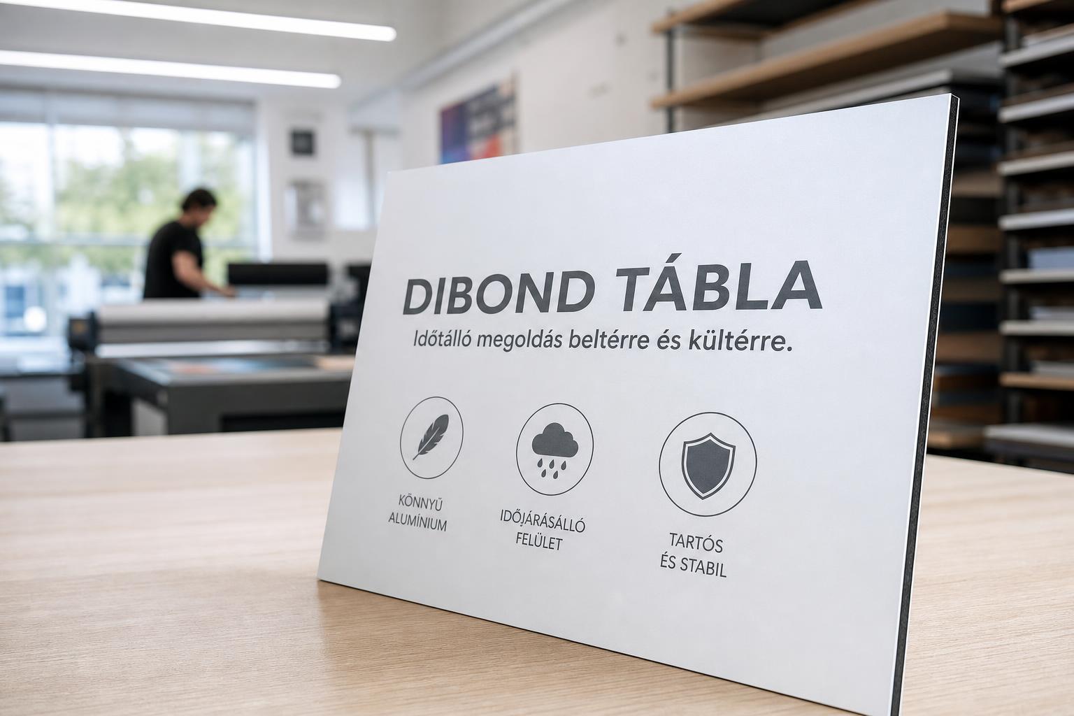 Hogyan tervezzünk dibond táblát? - Infinity Reklám