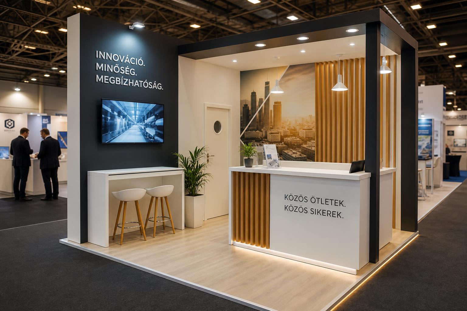 Miért fontos a jól megtervezett kiállítási stand? - Infinity Reklám