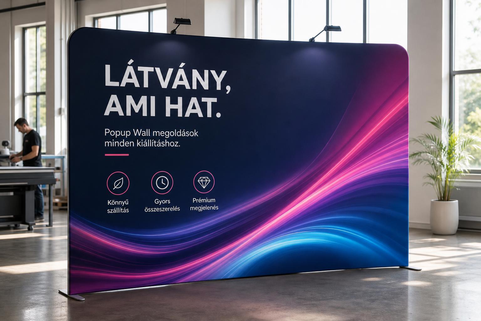 Tippek a Popup Wall Használatához - Infinity Reklám