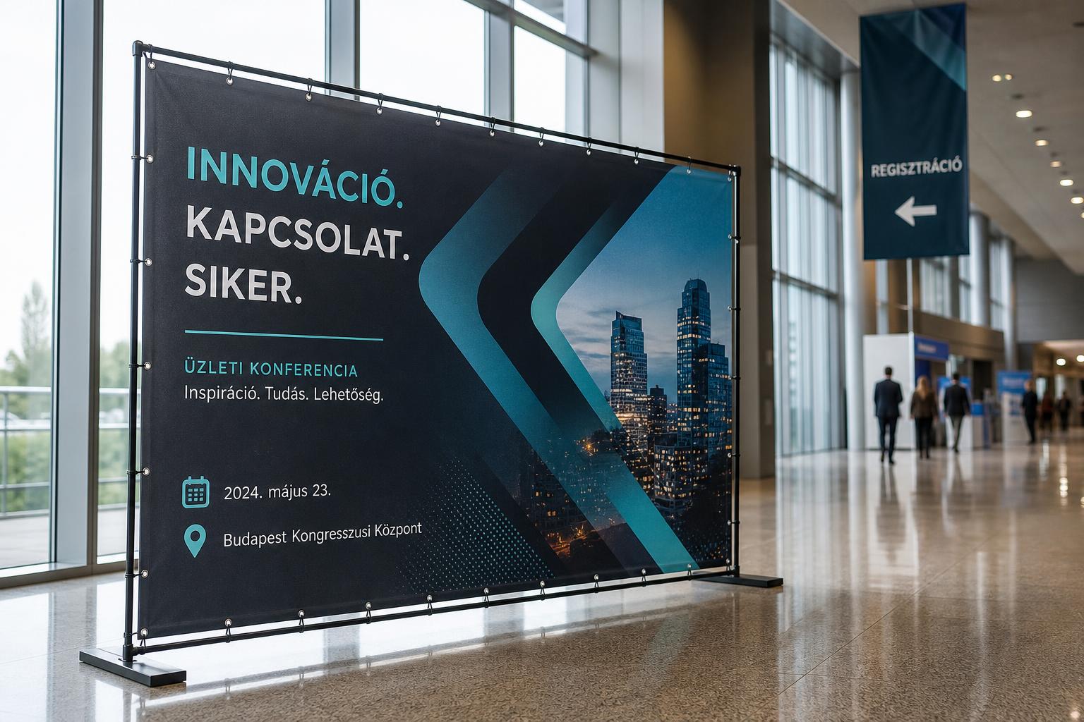Miért fontos a rendezvény banner? - Infinity Reklám